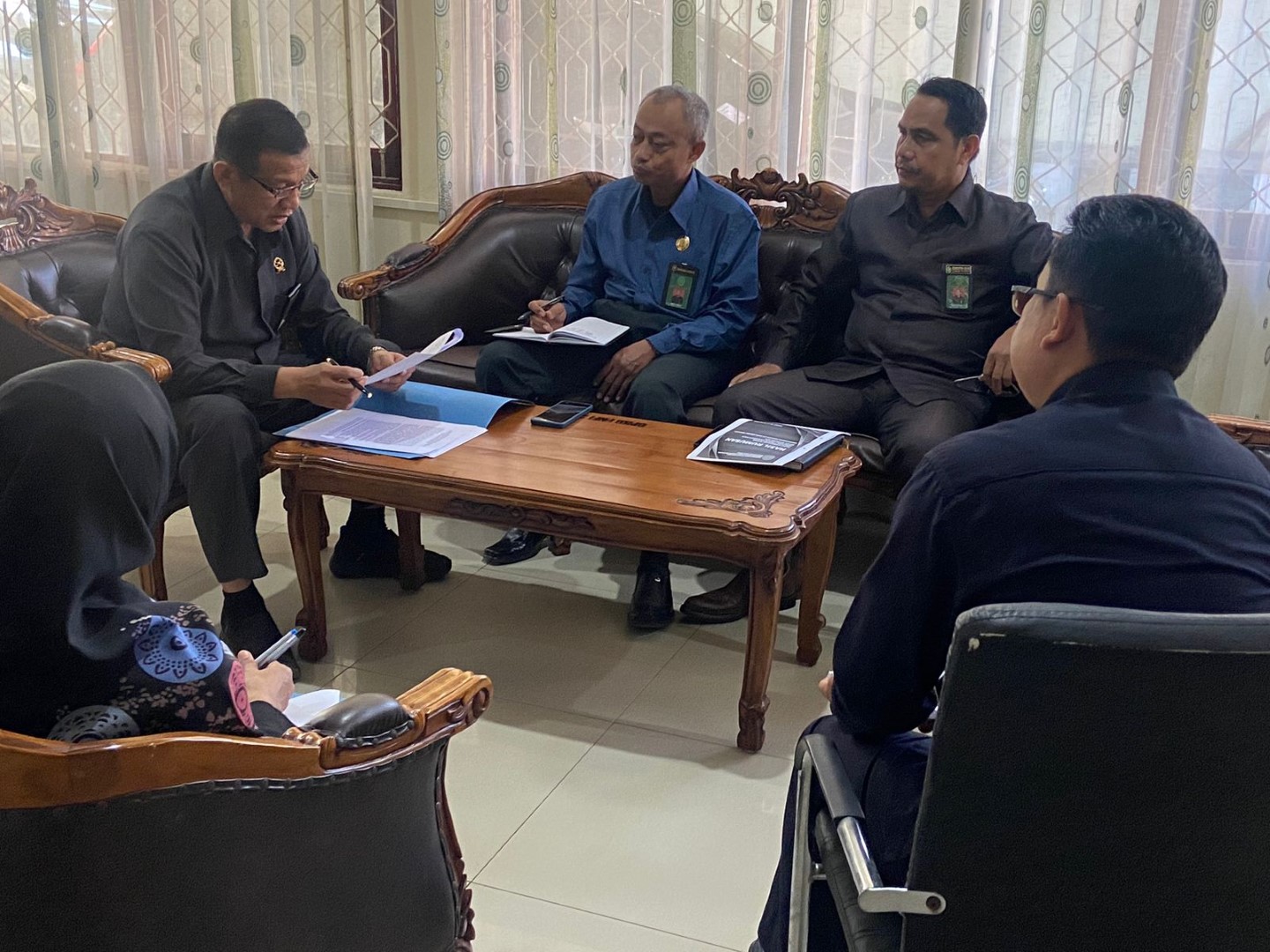 Pengawasan Rutin oleh Hakim Tinggi Pengawas Bidang PT TUN Banjarmasin